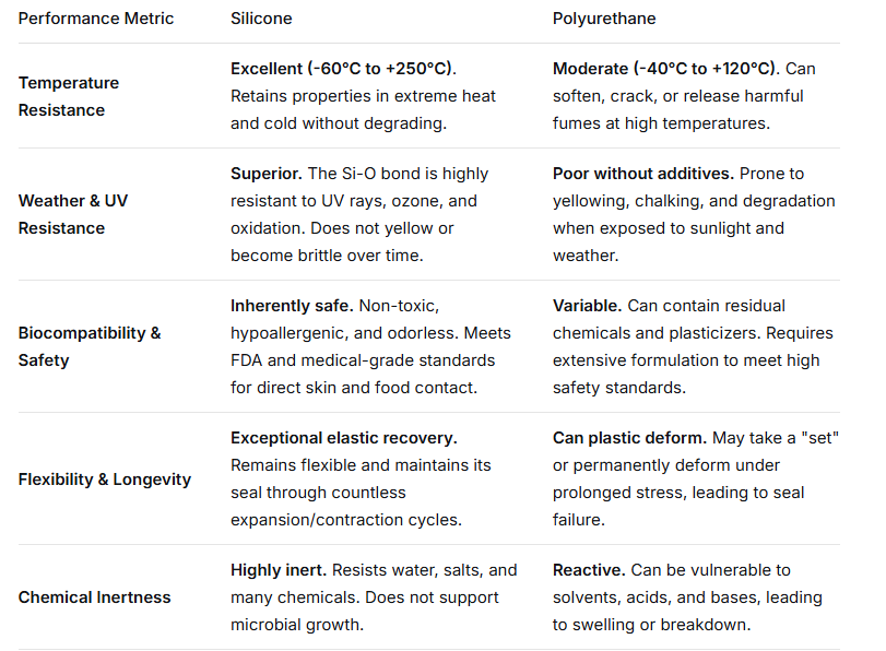 Understanding Organosilicon and Polyurethane in One Article(图2) 5 key performance indicators.png